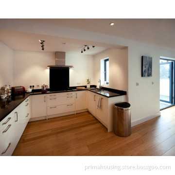 High Gloss Backing Vanish Modern Kitchen Cabinet with Optional Kitchen Cabinet Handles